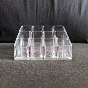 Avon Clear Lipstick Organizer